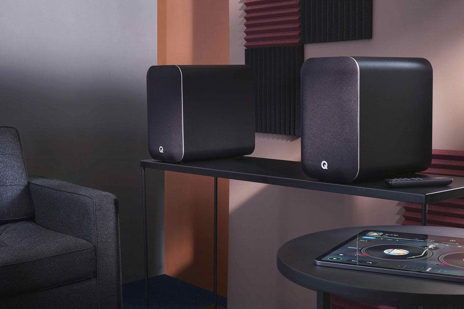 Q Acoustics M20 kablosuz müzik sistemi, şık bir stereo hoparlör çözümünde aptX HD sunar.