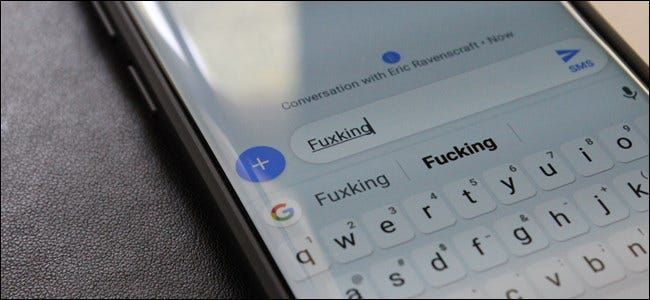 Kaip sustabdyti „Android“ klaviatūrą, kad ji necenzūruotų jūsų pranešimų