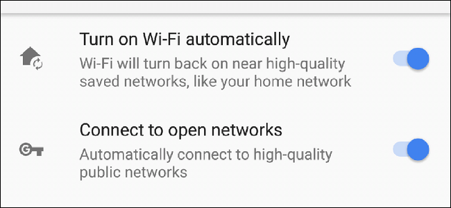 Cách tự động bật Wi-Fi khi bạn ở gần mạng tin cậy trong Android Oreo