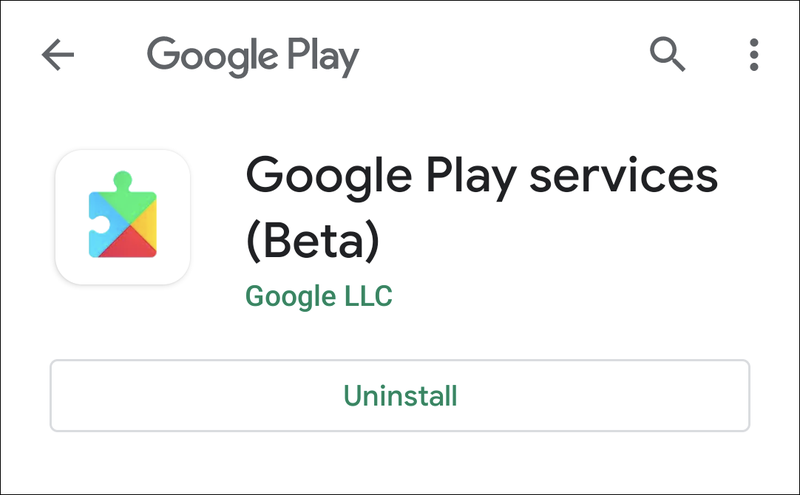 servizi di google play