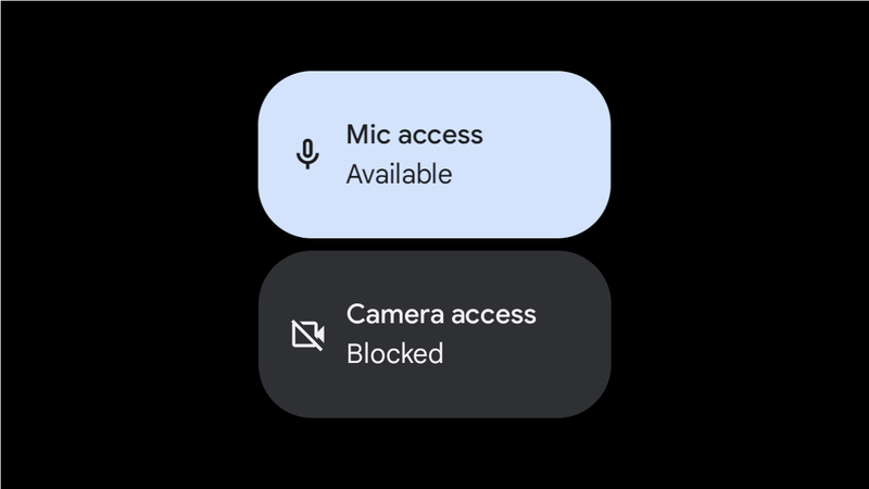 Kā atspējot mikrofonu un kameru no Android ātrajiem iestatījumiem