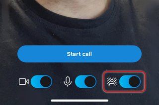 Kuidas lubada hägune taust Skype'is iPhone'i ja iPadi jaoks