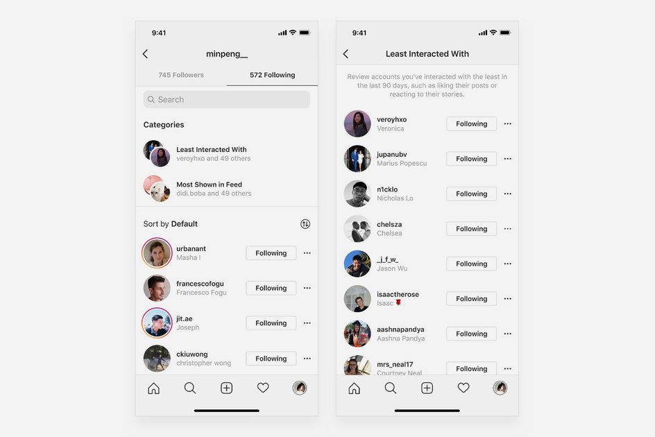 Cómo ver qué cuentas de Instagram aparecen más en tu feed