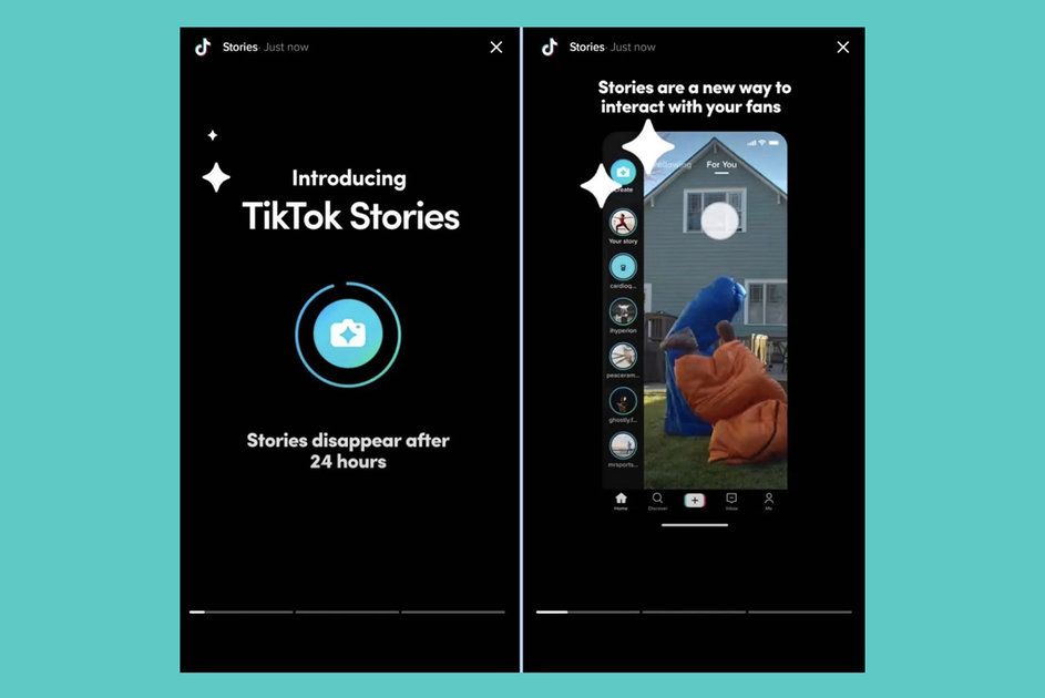 TikTok sedang menguji fitur Cerita seperti Snapchat yang disebut TikTok Stories