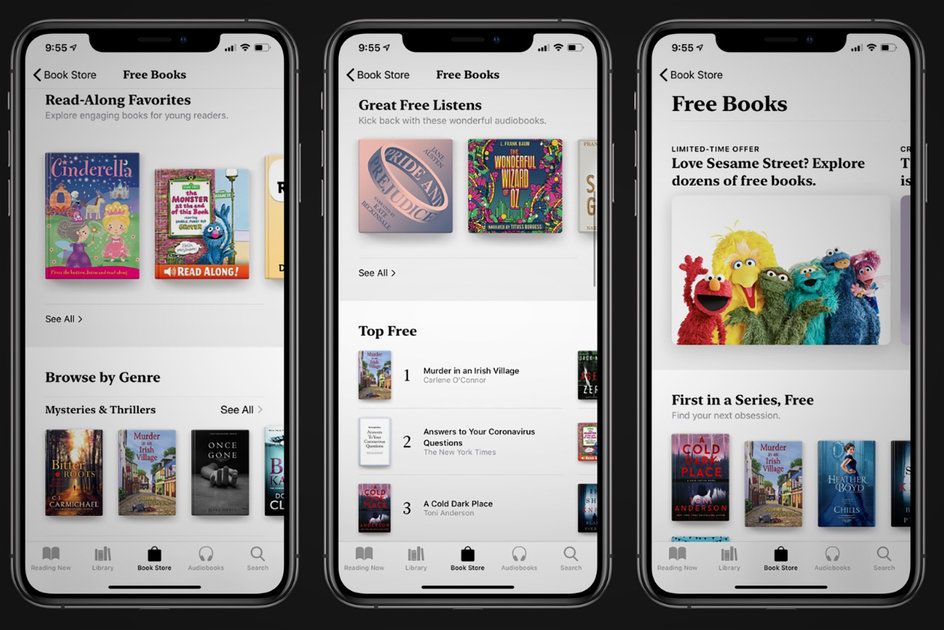 Apple oferuje teraz bezpłatne e-booki i audiobooki w Apple Books
