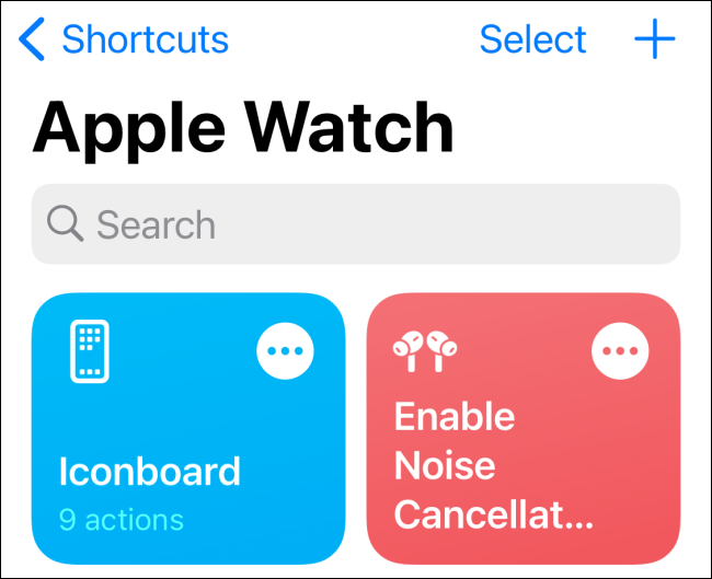 Συντομεύσεις Apple Watch