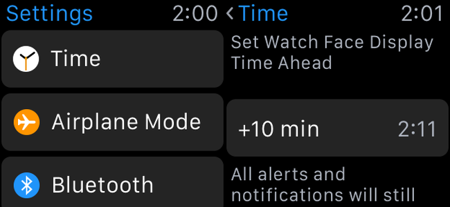 Apple Watchin asettaminen muutaman minuutin nopeuteen