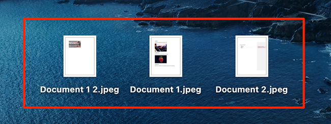 JPG версии на PDF страници във Finder.