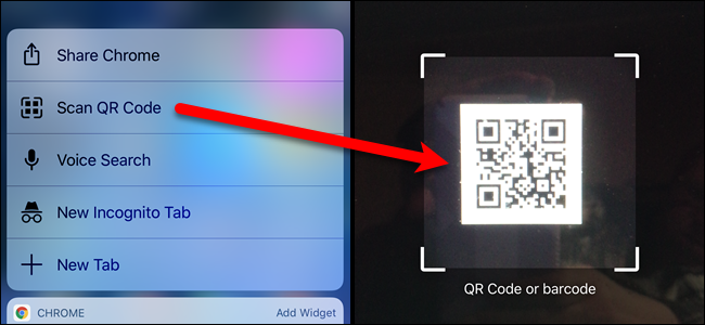Как да сканирате QR код с помощта на Chrome на вашия iPhone