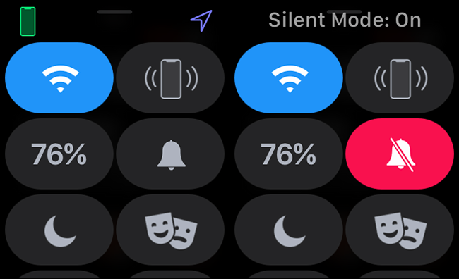 attivazione e disattivazione della modalità silenziosa su Apple Watch