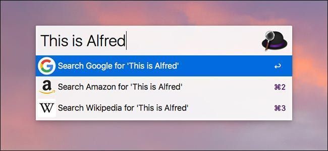 Cómo revisar la búsqueda de Spotlight de macOS con Alfred