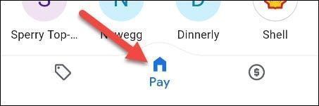 Google Pay-Startseite