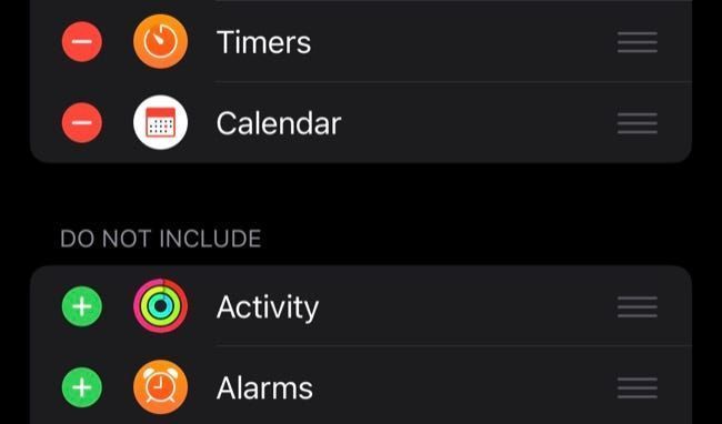 Προσθέστε ή αφαιρέστε εφαρμογές από τη βάση σύνδεσης Apple Watch