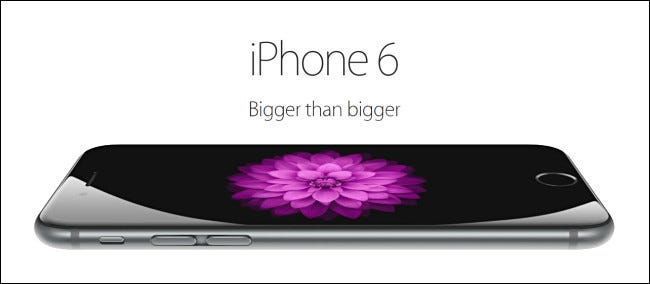 Рекламное изображение iPhone 6 от Apple