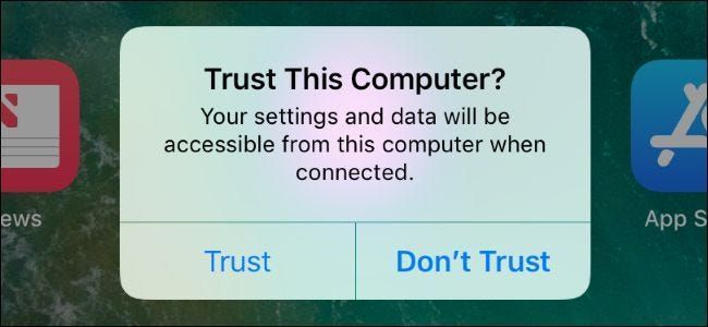 Πώς να μην εμπιστεύεστε έναν υπολογιστή στο iPhone ή το iPad σας