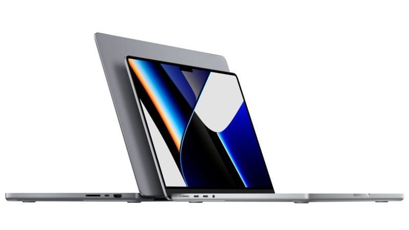 14-дюймовые и 16-дюймовые MacBook с чипами M1 Pro и M1 Max.