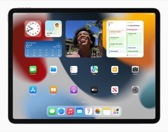 iPadOS 15 کے ساتھ iPad Pro