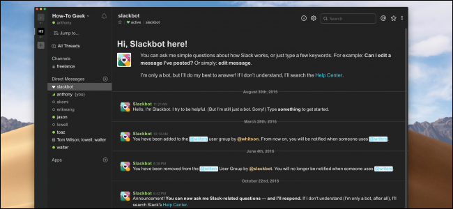 Cómo instalar el modo oscuro (no oficial) para Slack