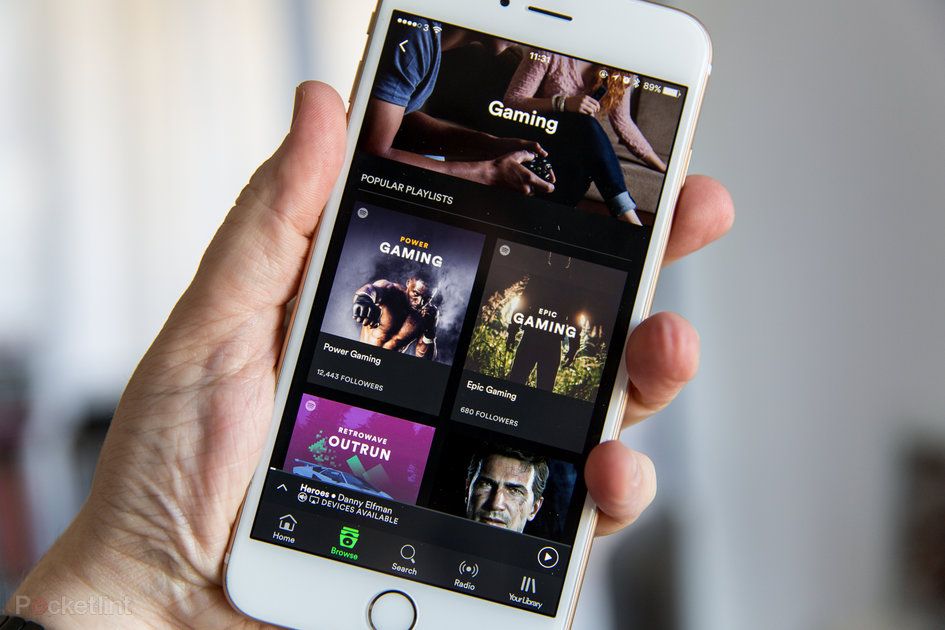 O Spotify Gaming oferece listas de reprodução para melhorar seu jogo