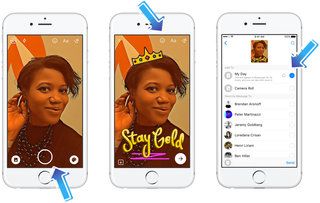 Kas yra „Facebook Messenger“ diena ir ar ji veikia kaip „Snapchat“?