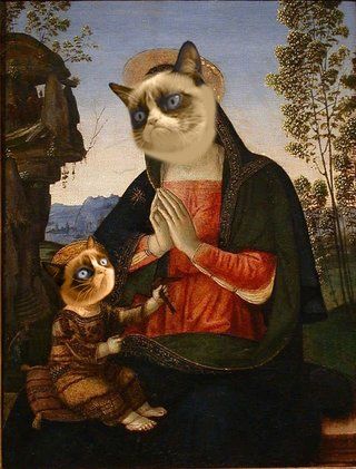 Amüsante Bilder von Tieren Photoshopped in Renaissance Gemälde Bild 5