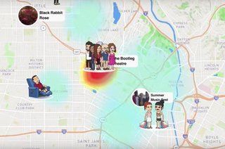Snapchat Snap Map pilt 2