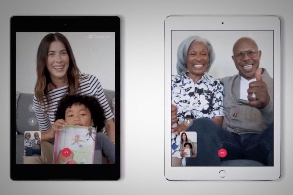 Google Duo võimaldab nüüd iPadi ja Androidi tahvelarvutite kasutajatel videokõnesid teha