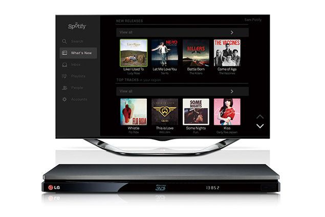 Spotify chega aos players Blu-ray e sistemas de home cinema da LG