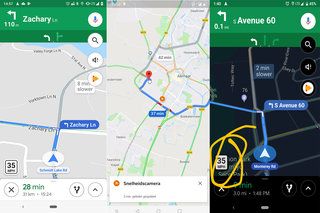 A Google Térkép navigációban végre sebességkorlátozásokat, sebességmérő kamerákat és csapdákat találnak