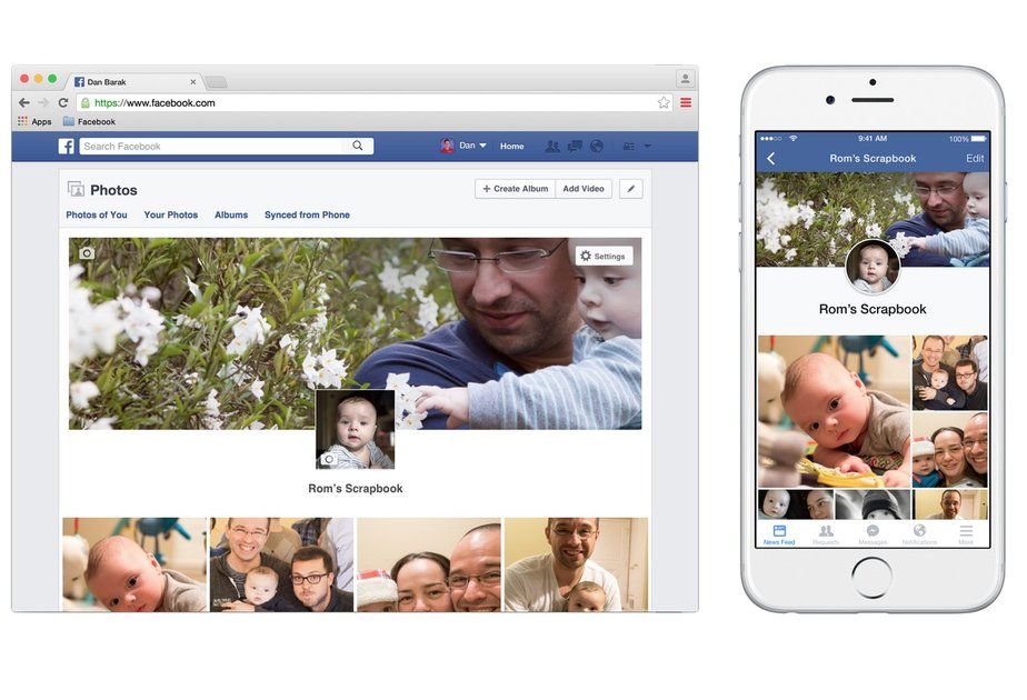 Novo recurso de álbum de recortes do Facebook: Veja como classificar e exibir facilmente as fotos de seus filhos