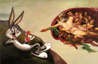 Amüsante Bilder von Zeichentrickfiguren in Photoshopped in Renaissance-Gemälde Bild 16