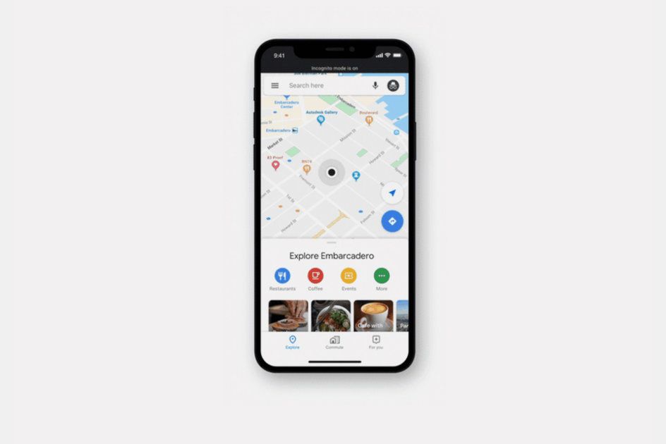 Comment activer le mode navigation privée dans Google Maps