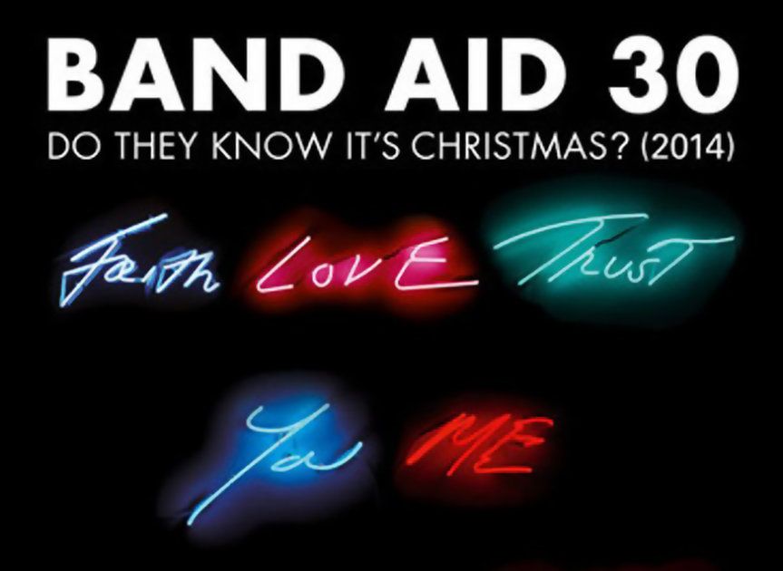 Como excluir e comprar novamente Band Aid 30's Do They Know It's Christmas
