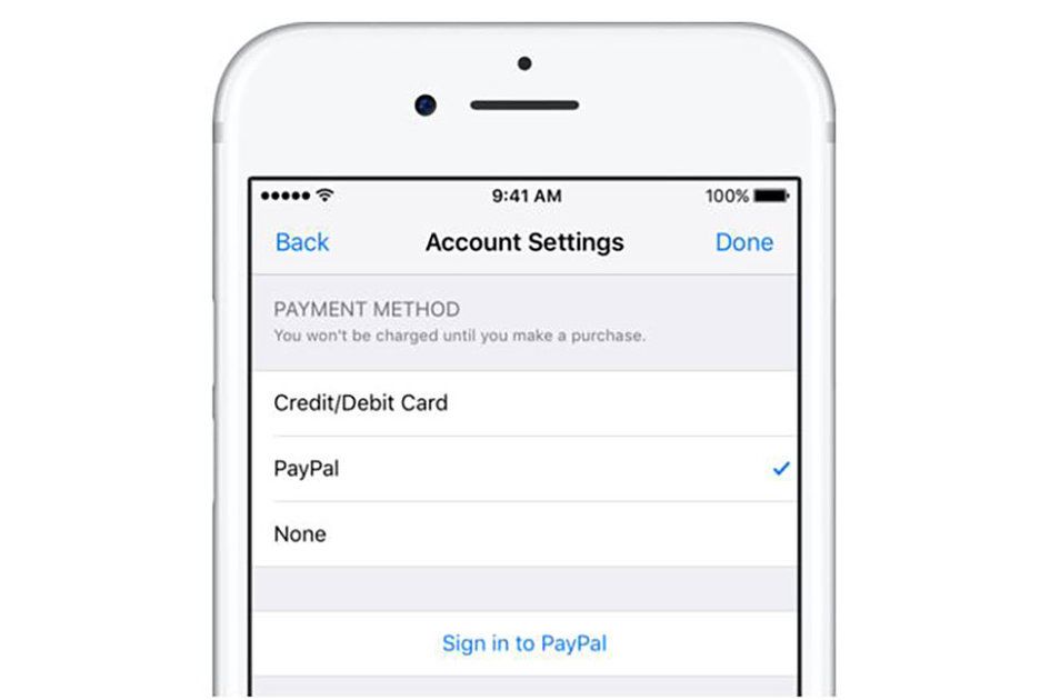 Gli utenti iPhone possono finalmente utilizzare PayPal su iTunes, App Store, Music e iBooks