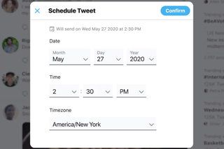 كيفية حفظ تغريدة كمسودة أو جدولة موعد لإرسالها صورة 3