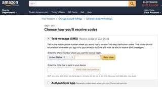 jak povolit dvoustupňové ověření na obrázku Amazon 3
