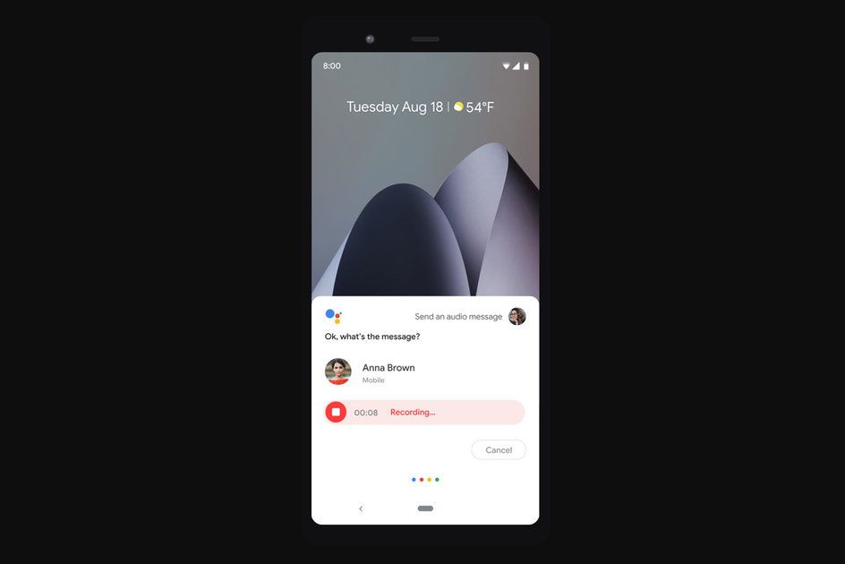 Paano gamitin ang Google Assistant sa iyong telepono o manuod upang magpadala ng mga audio message