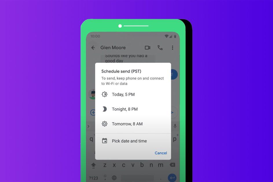 Paano mag-iskedyul ng isang teksto sa Android gamit ang Google Messages app