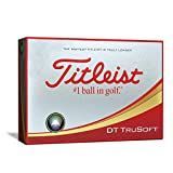 Titleist DT TruSoft golfipallid, valged (üks tosin)