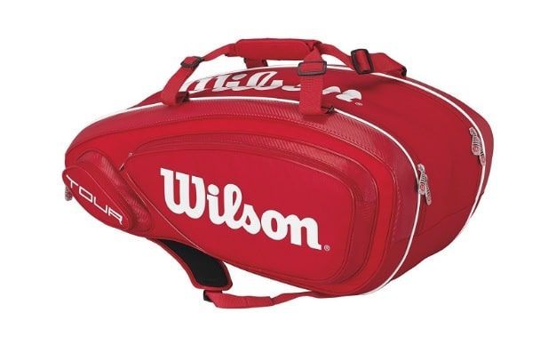 fotografie produktu Wilson Tour 9 Pack Tennis Bag je jedním z tenisových bagů s vysoce kvalitním tenisovým bagem
