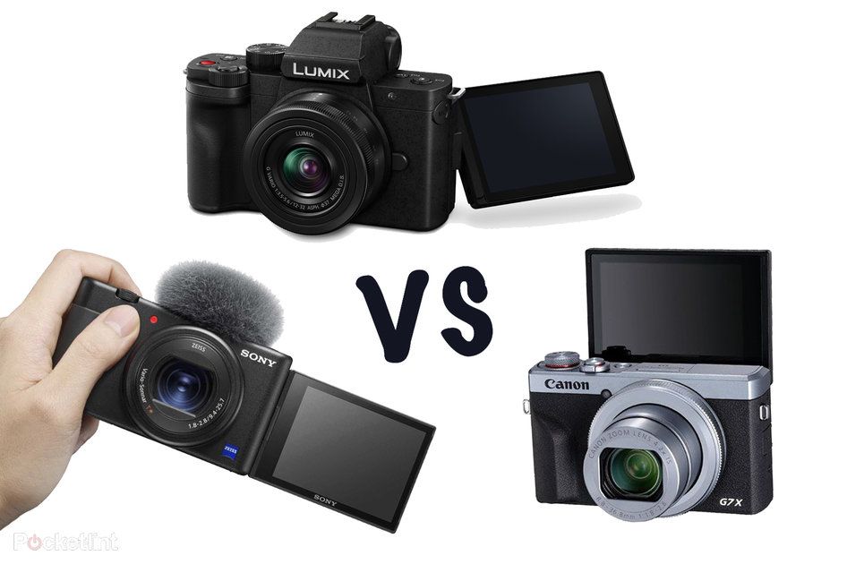 Najboljša kamera za vlogiranje? Panasonic G100 proti Sony ZV-1 proti Canon G7 X III