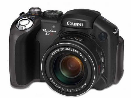 Canon PowershotS3ISデジタルカメラ