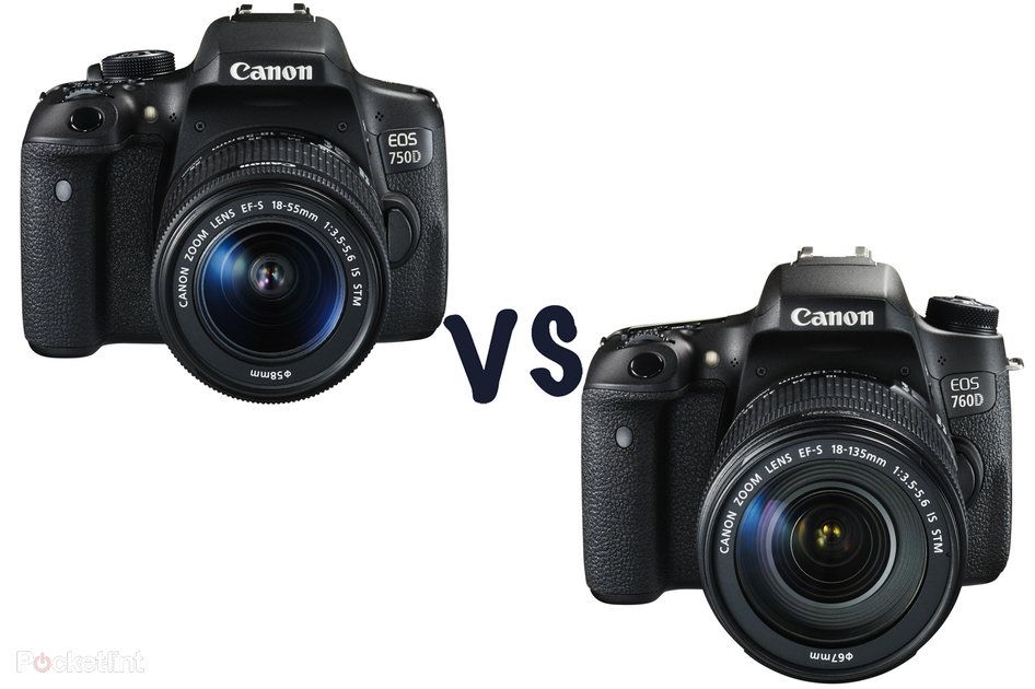 Canon EOS 750D срещу 760D: Каква е разликата? Разкриване на DSLR със средно тегло