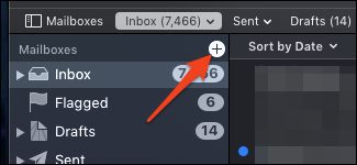 macOS Mail הוסף תיבת דואר חדשה