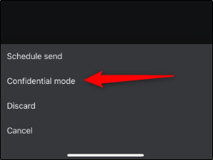 Поверителен режим в приложението gmail