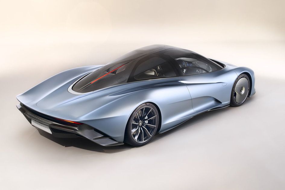 De McLaren Speedtail Hybrid Hypercar is de belichaming van onze stripfantasieën