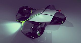 Niesamowite futurystyczne projekty samochodów od samochodów wyścigowych po pojazdy ratownicze 43