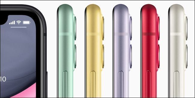 Apple iPhone 11 eri väreissä