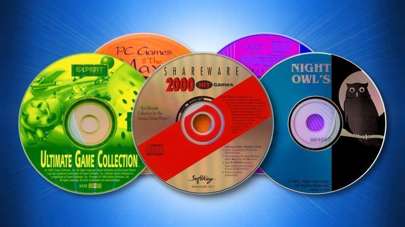 Shareware-CD-levyjen kulta-aika