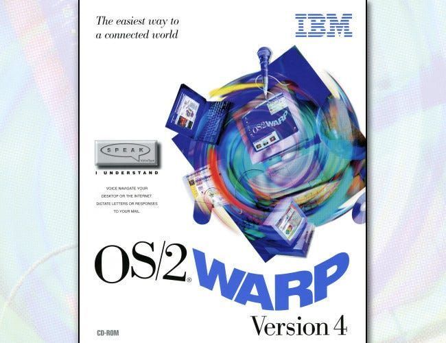 IBM OS/2 Warp 4 Retail Box Cover